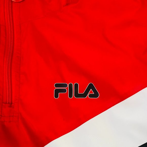 Fila Women's Crop Windcheater Jacket Size 12 - Picture 2 of 10